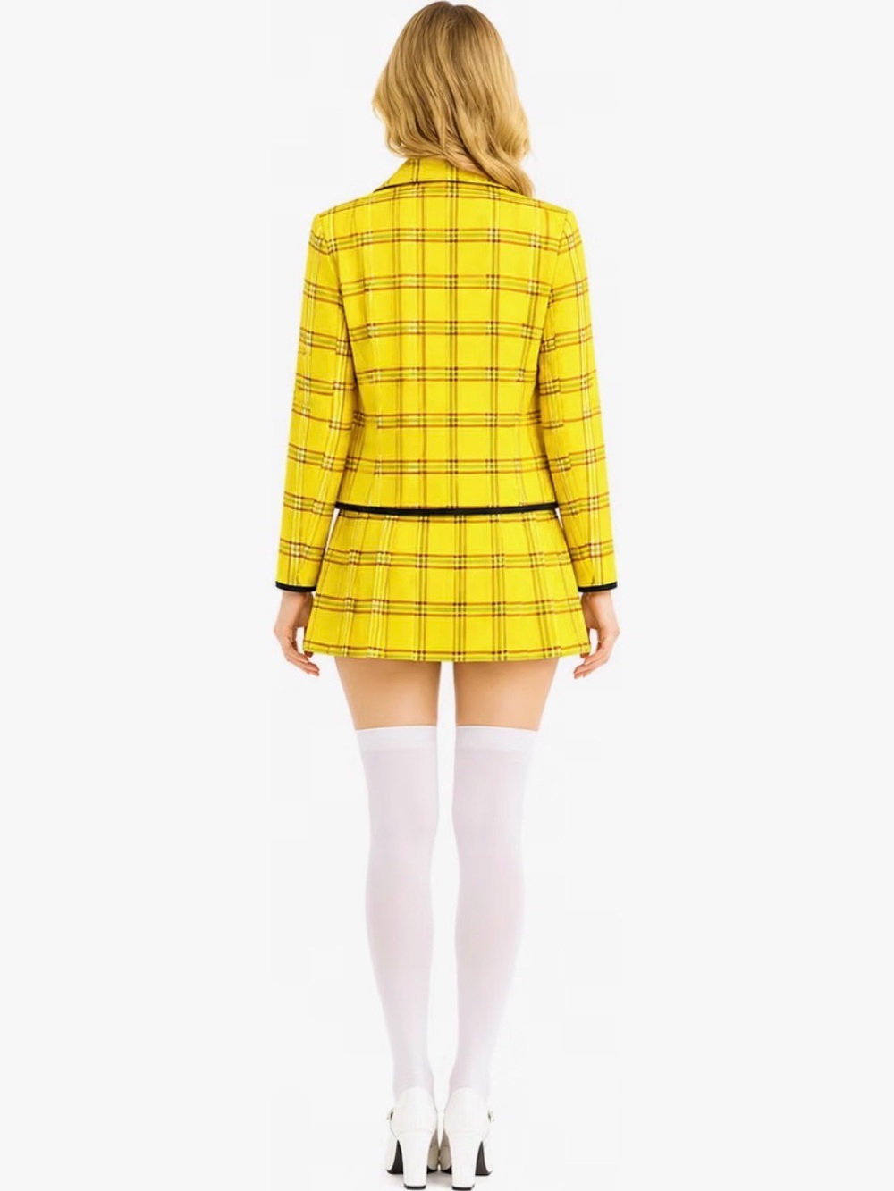 💕NWT Adorable Clueless Movie Halloween Costumes School Girl Outfit Cher & Dionne - Picture 4 of 13